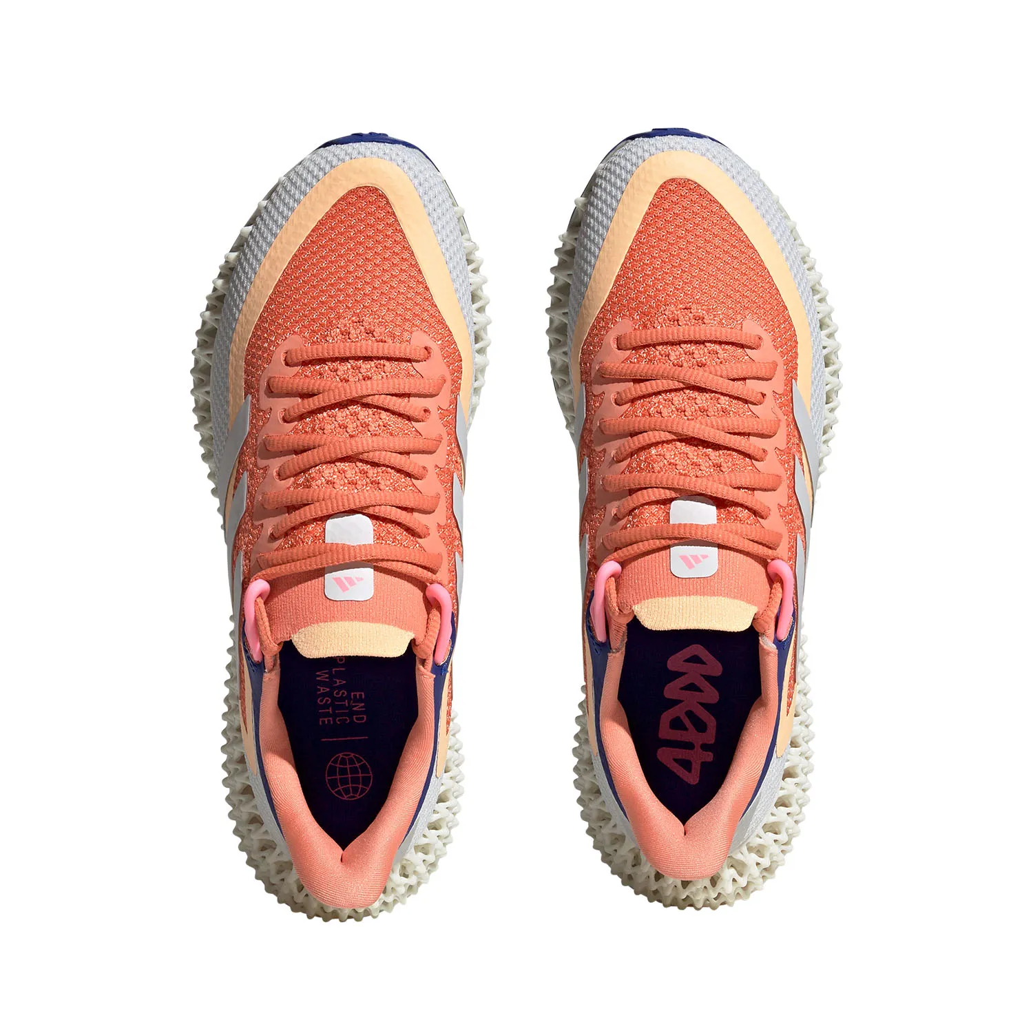 adidas 4DFWD 2  Coral Fusion/Cloud White/Acid Orange