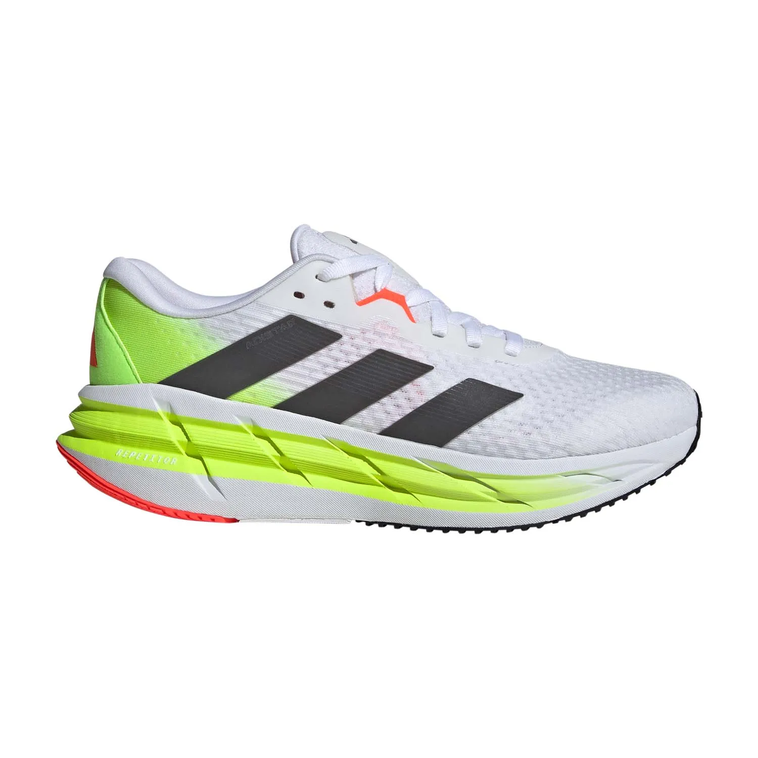 adidas Adistar 3  Cloud White/Night Metallic/Lucid Lemon