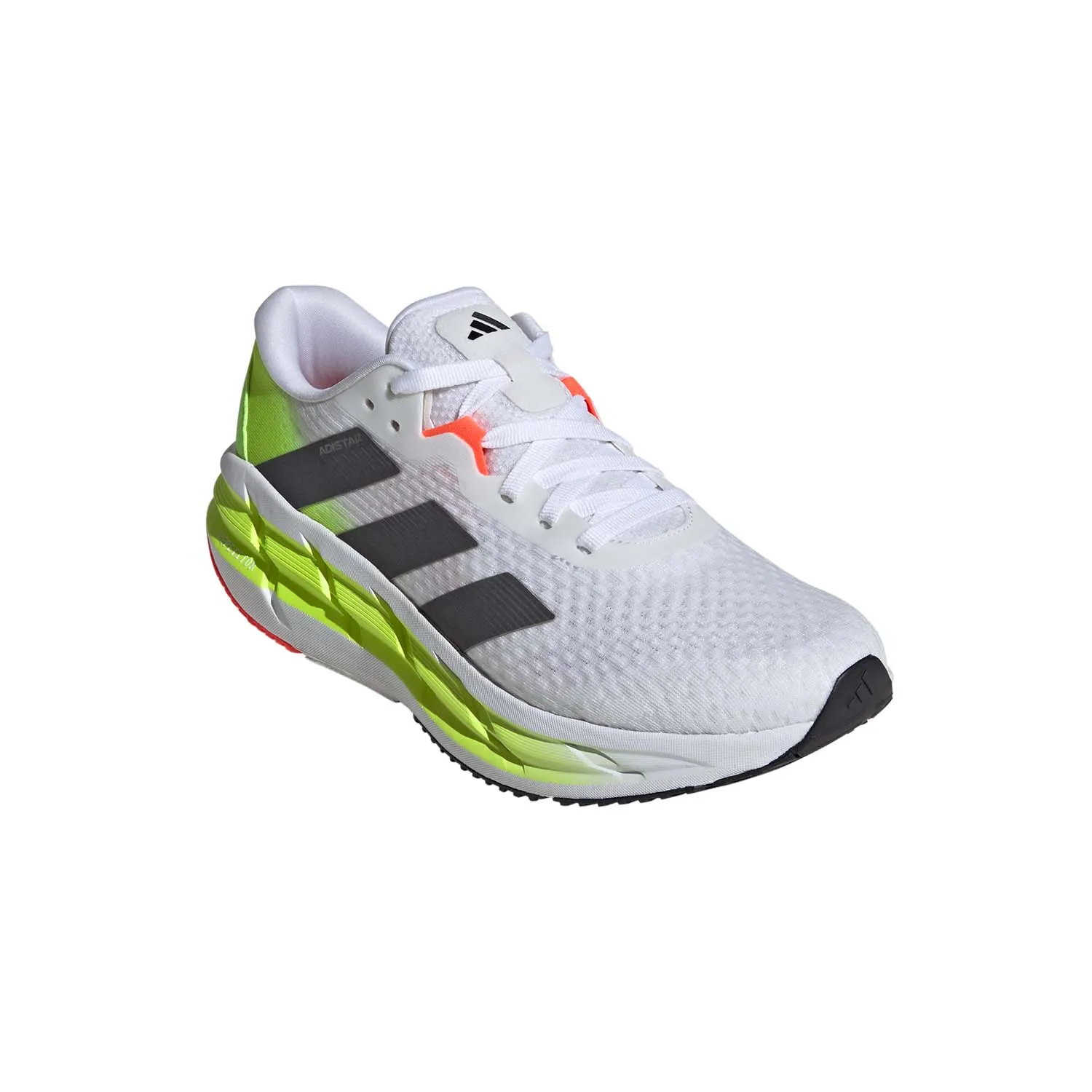 adidas Adistar 3  Cloud White/Night Metallic/Lucid Lemon