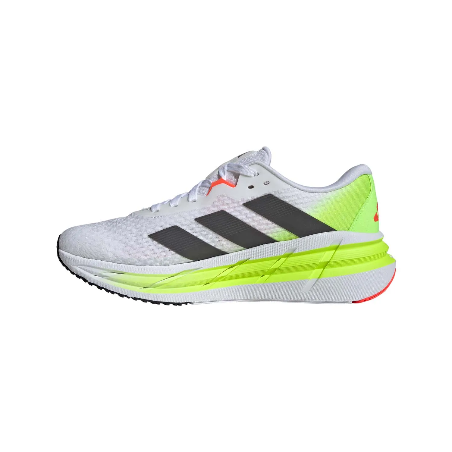 adidas Adistar 3  Cloud White/Night Metallic/Lucid Lemon