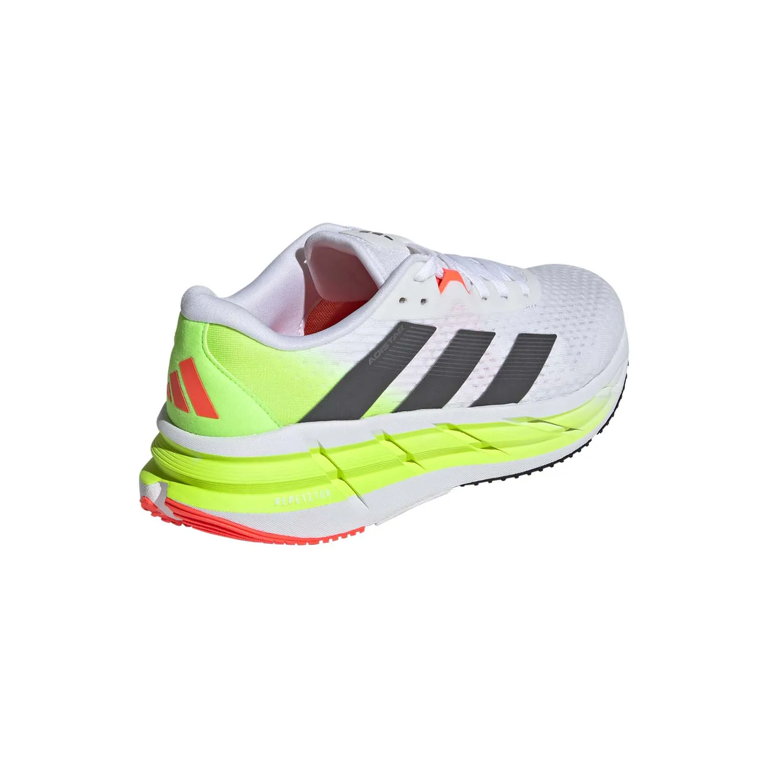 adidas Adistar 3  Cloud White/Night Metallic/Lucid Lemon