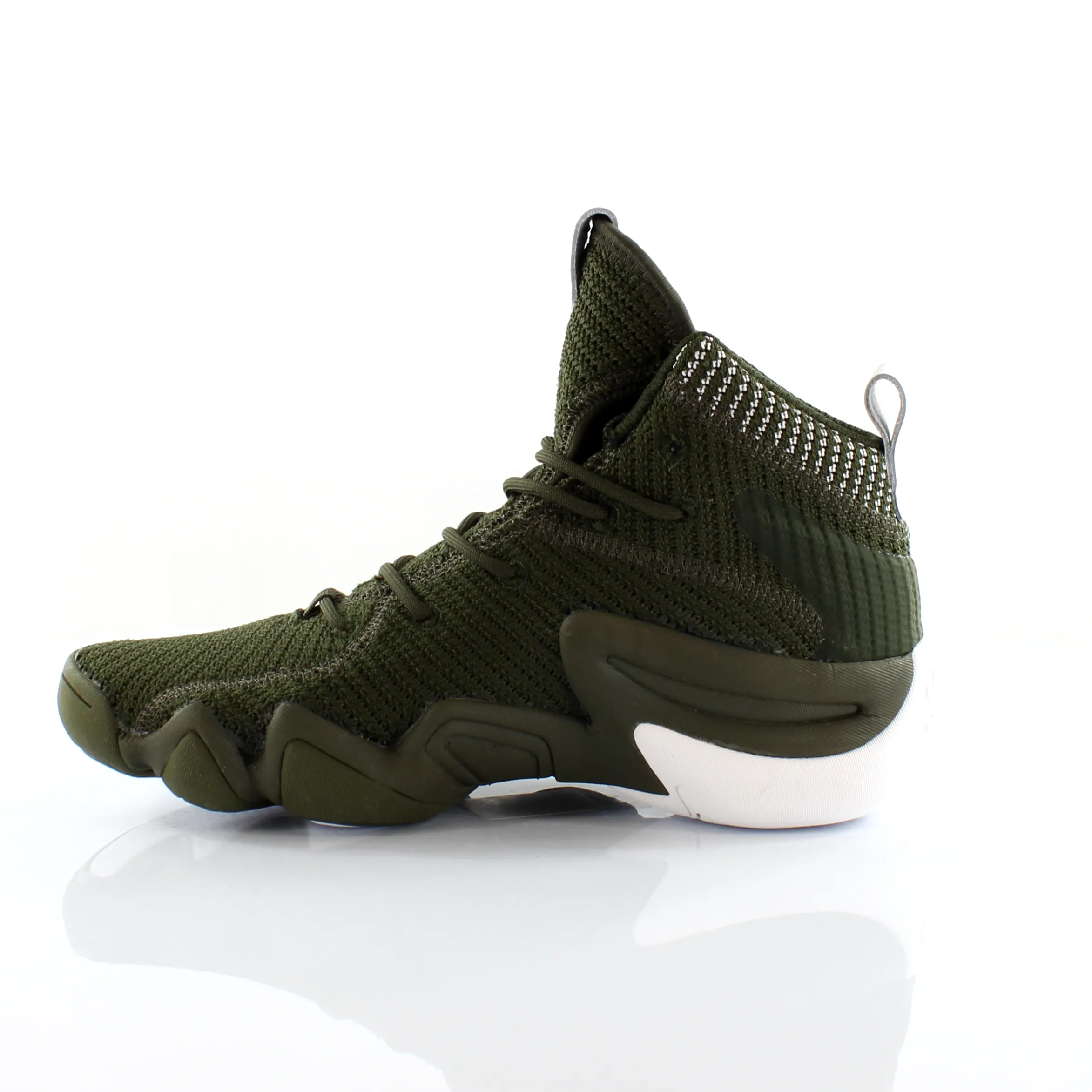 Adidas Crazy 8 ADV Primeknit Mens Khaki Trainers