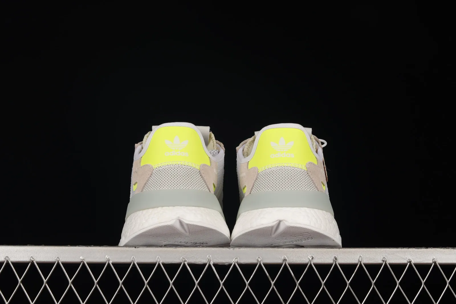 Adidas Nite Jogger Off-White Footwear White Hi-Res Yellow CG6098