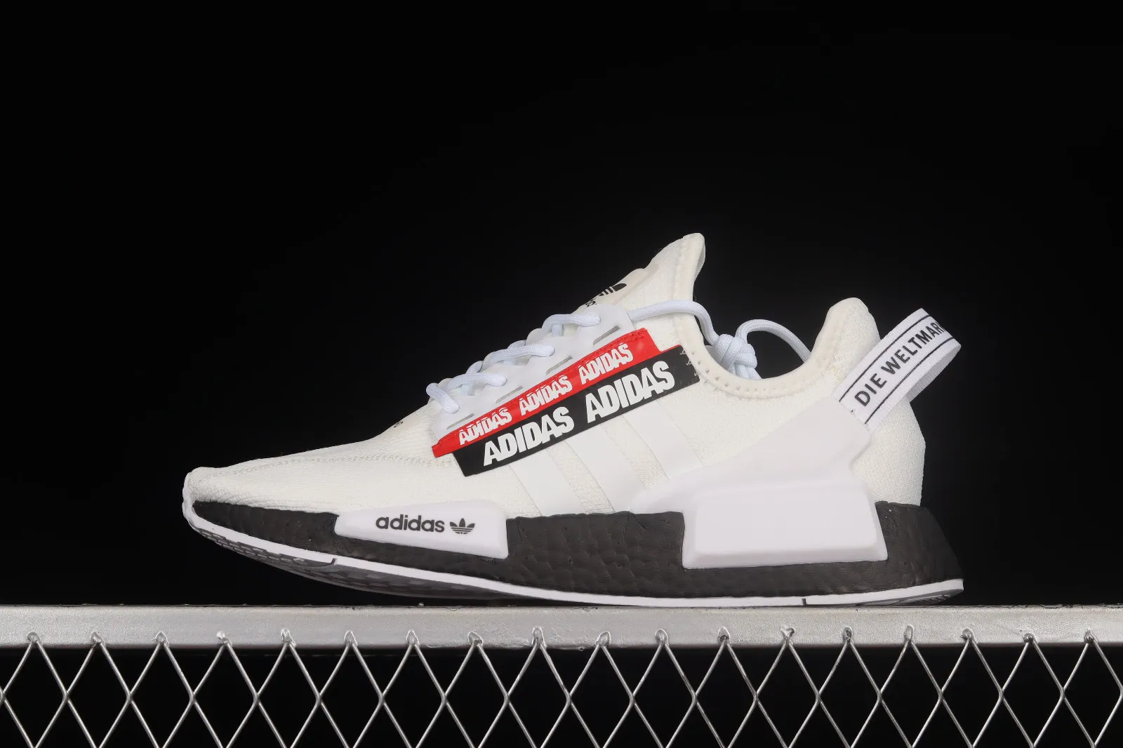 Adidas NMD R1 V2 Cloud White Core Black Red H02537