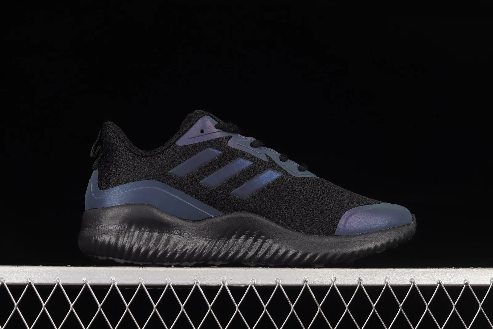 Adidas Originals Alphacomfy Core Black Purple Shoes GZ3402