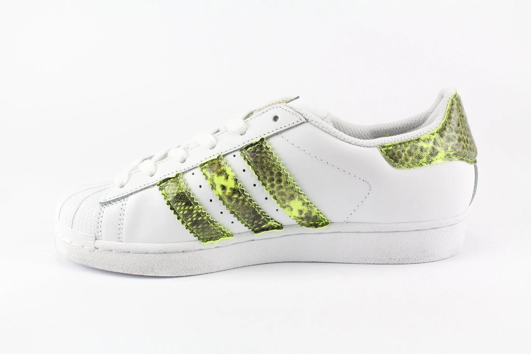 Adidas Superstar Pitone Yellow Fluo