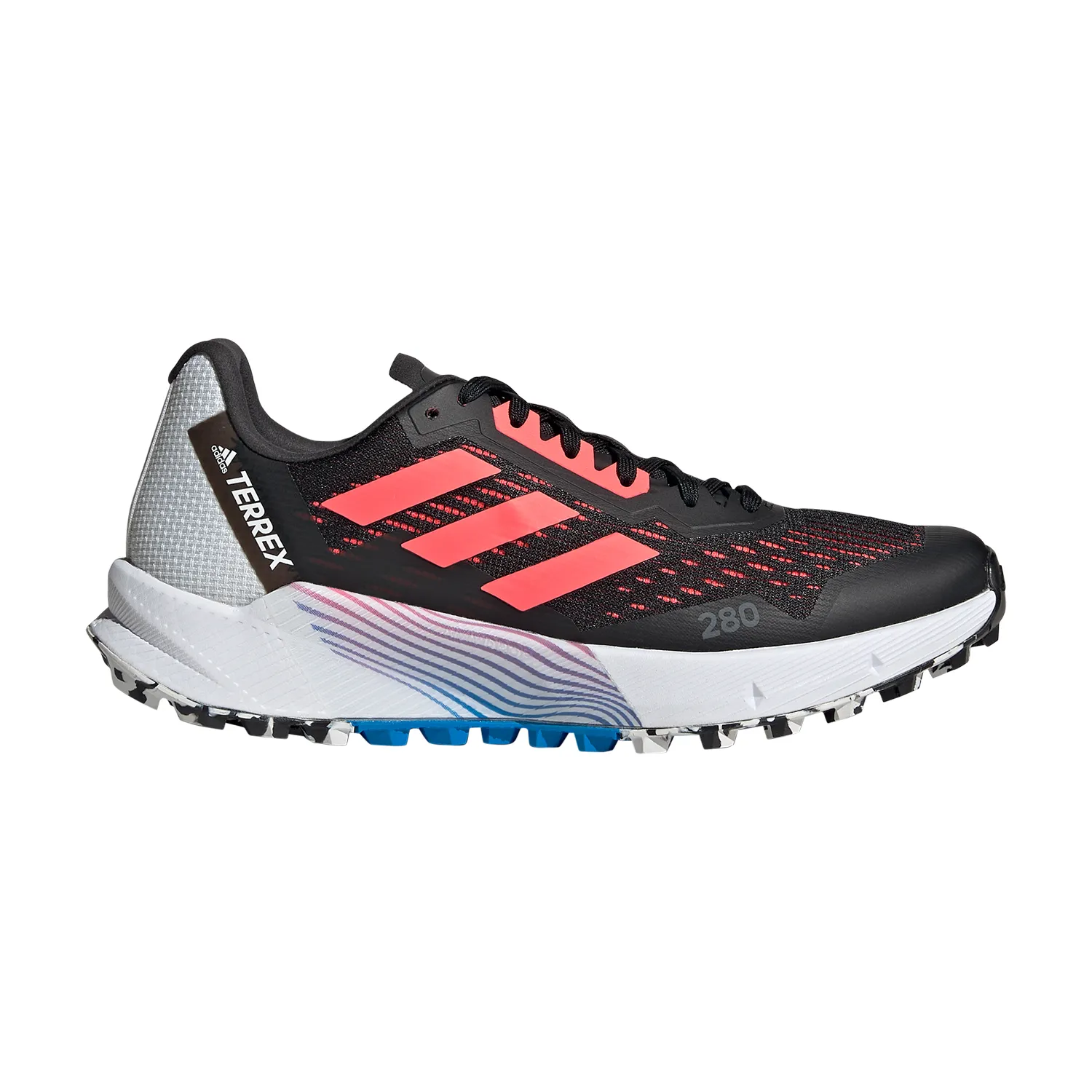 adidas Terrex Agravic Flow 2  Core Black/Turbo/Blue Rush