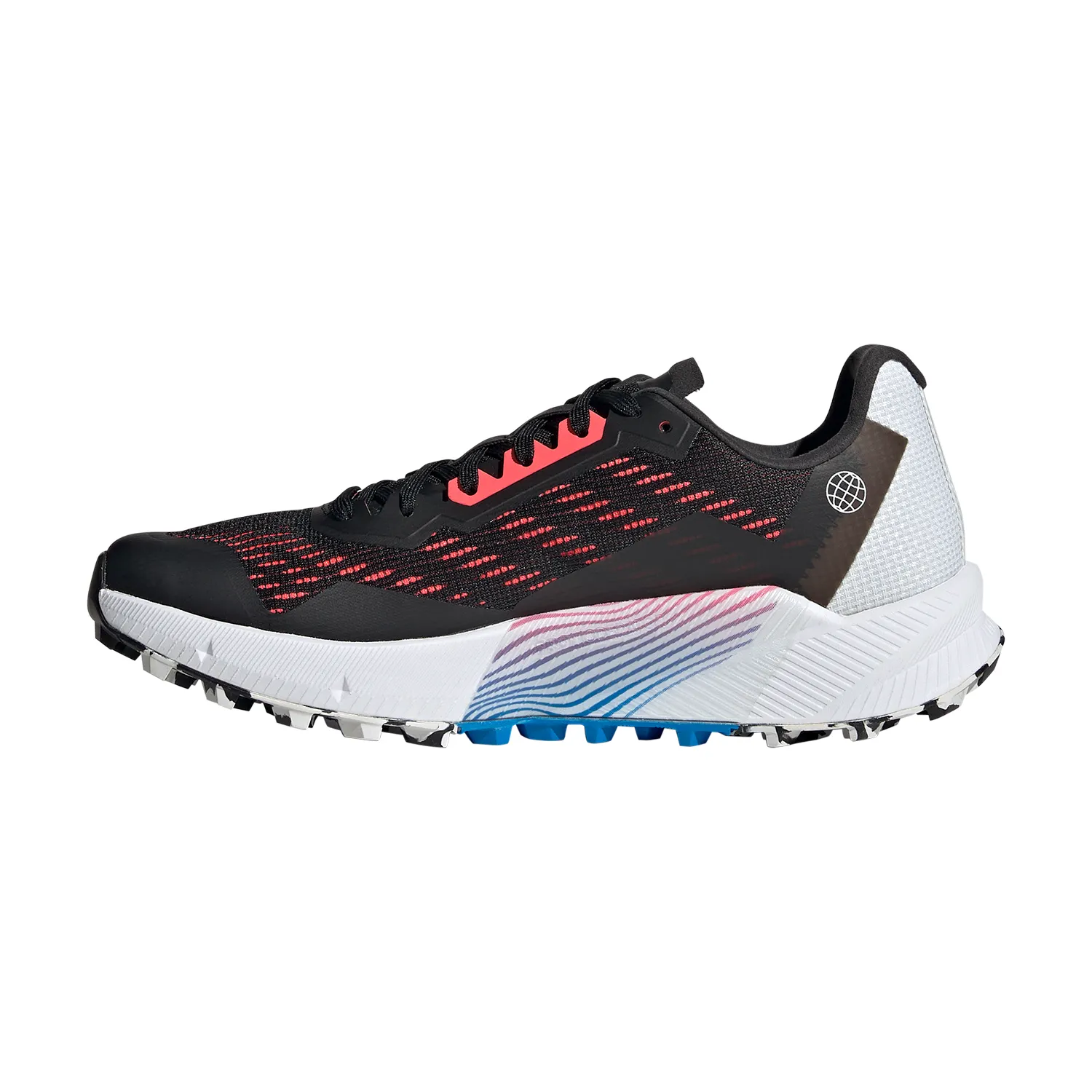 adidas Terrex Agravic Flow 2  Core Black/Turbo/Blue Rush