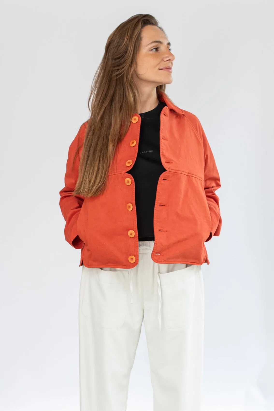 Almada Jacket | Terracotta