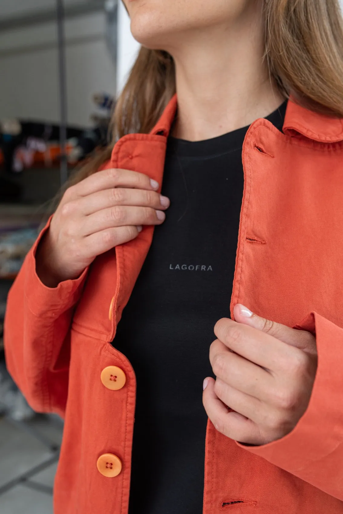 Almada Jacket | Terracotta