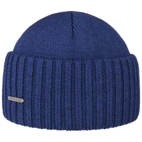 Beanie Merino Wool, Blue