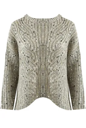 BeigeThreadbare Cable Knit Jumpers