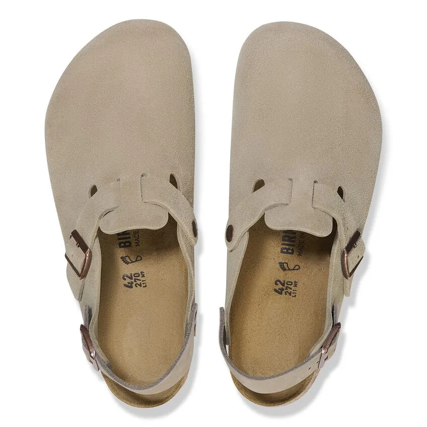 Birkenstock Tokio Taupe Suede Regular Width