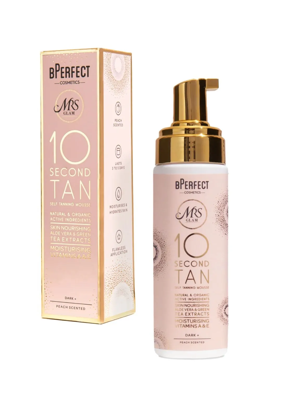 BPerfect Cosmetics x Mrs Glam - 10 Second Tan Medium+