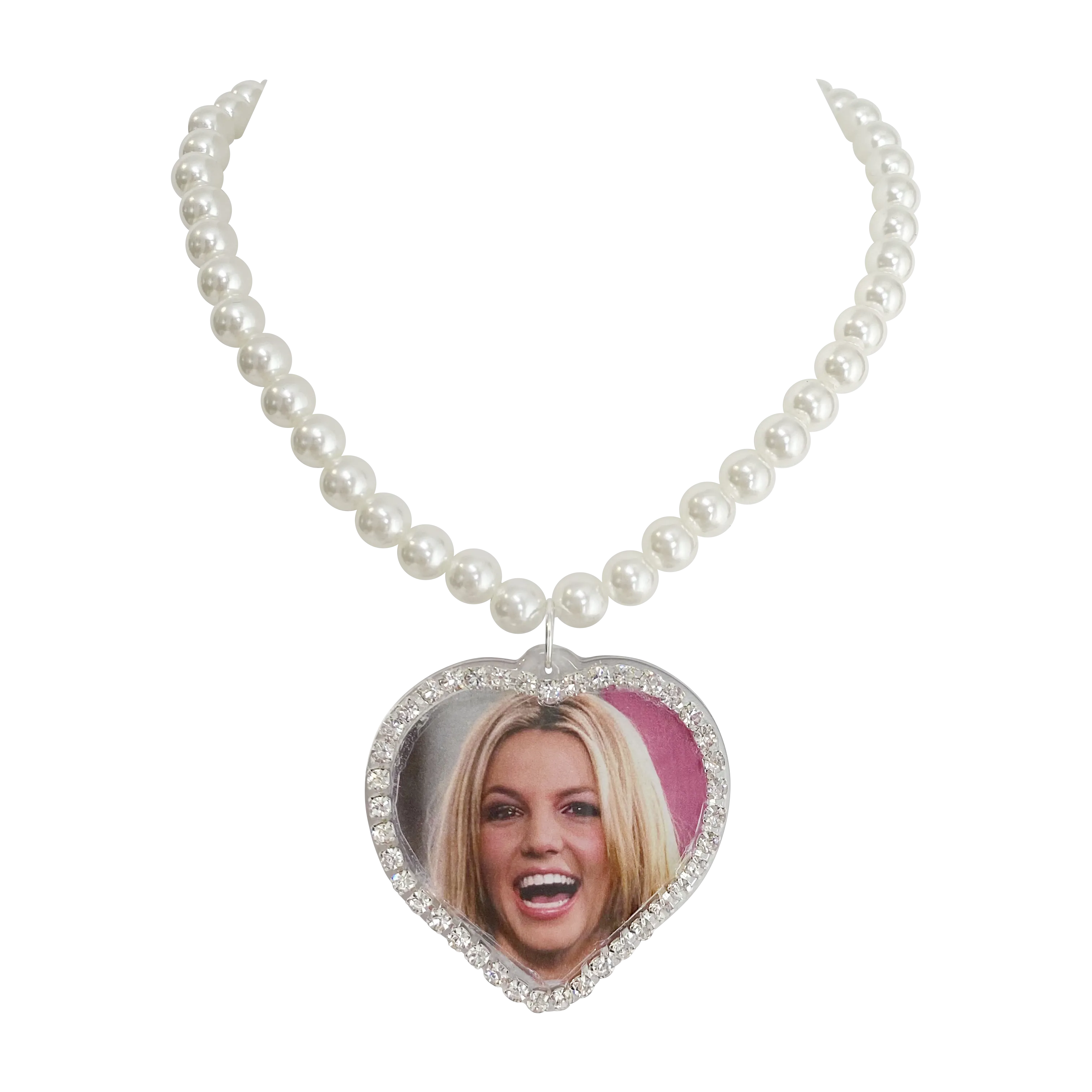 Britney Bedazzled Vintage Remix Necklace