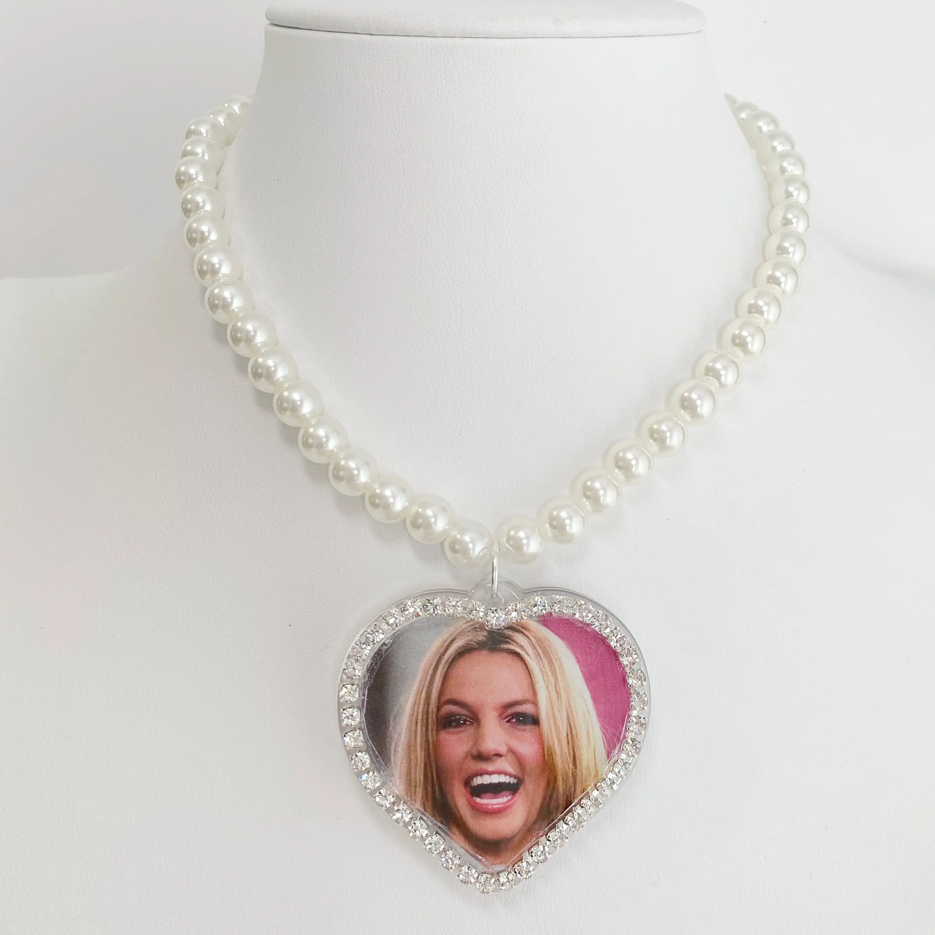 Britney Bedazzled Vintage Remix Necklace