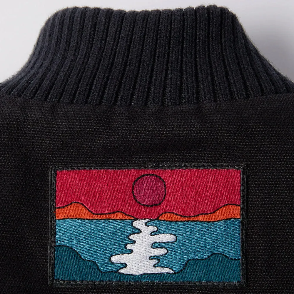 BY PARRA INSPIRATION POINT JACKET // BLACK