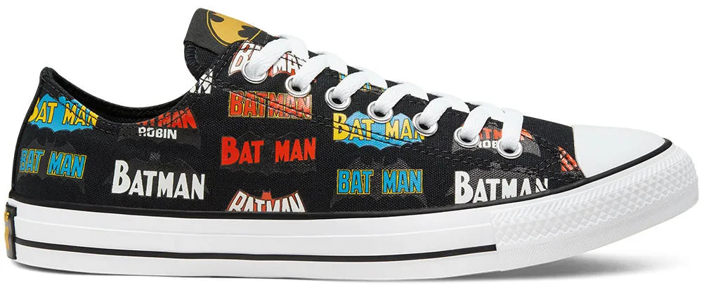 Converse Chuck Taylor All Star Batman Text Low Top Black/Multi