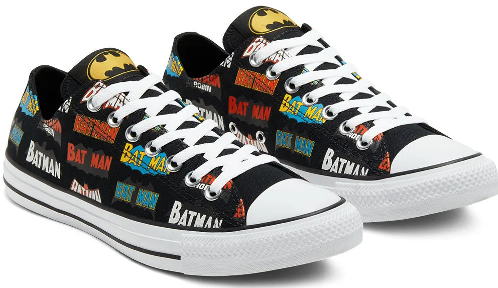 Converse Chuck Taylor All Star Batman Text Low Top Black/Multi