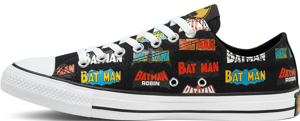 Converse Chuck Taylor All Star Batman Text Low Top Black/Multi