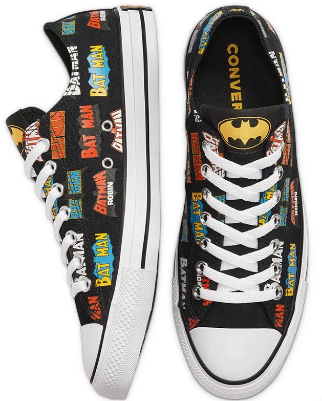 Converse Chuck Taylor All Star Batman Text Low Top Black/Multi