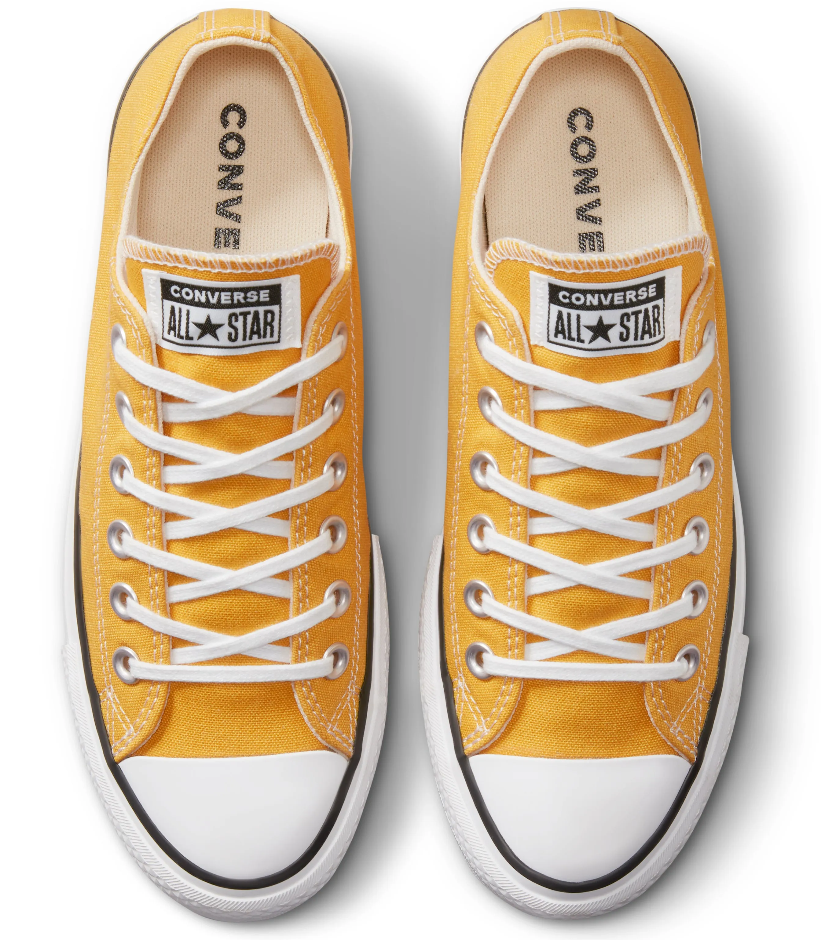 Converse Womens Chuck Taylor All Star Low Top Lift Thriftshop Yellow/Black