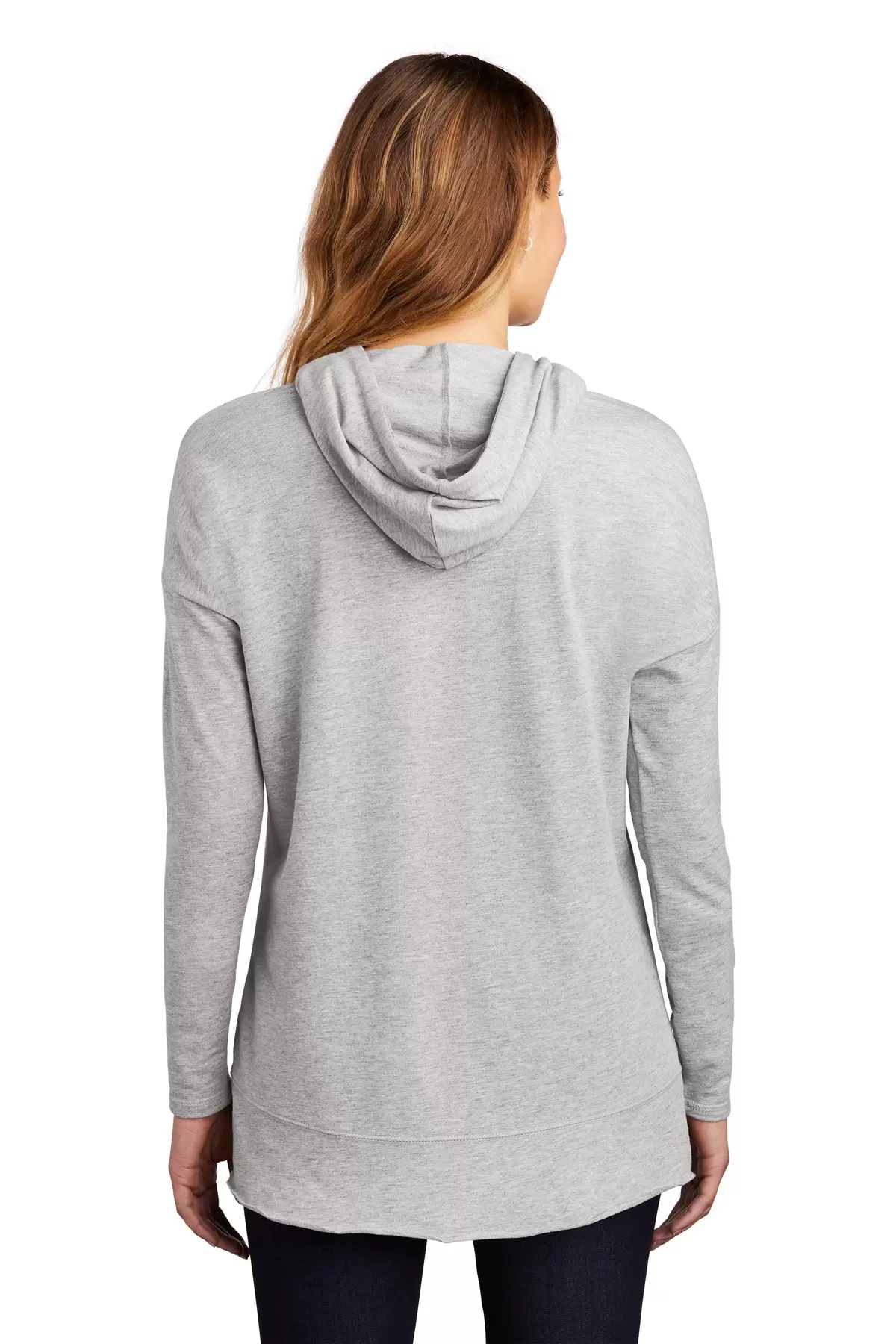 District Clothing DT671 District    Women's Featherweight French Terry    Hoodie SKU: DT671