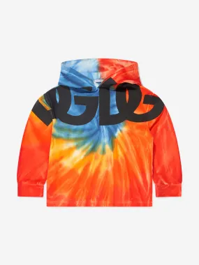 Dolce & Gabbana Kids - Kids Tie-Dye Logo Hoodie | Childsplay Clothing