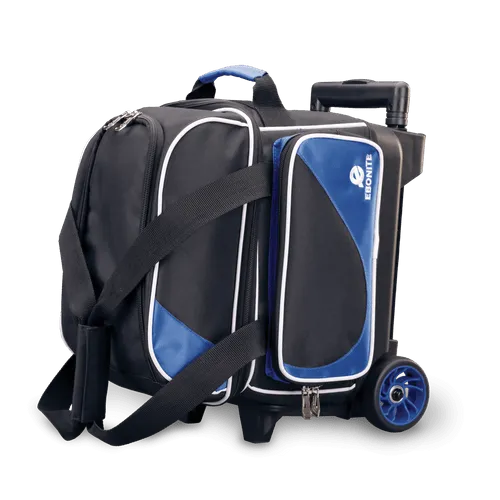 Ebonite Transport Blue Single Roller Bowling Bag