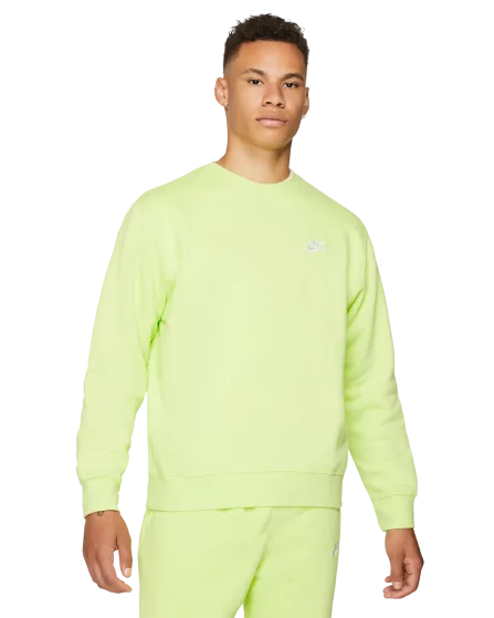 Felpa Nike Felpata Fluo Uomo