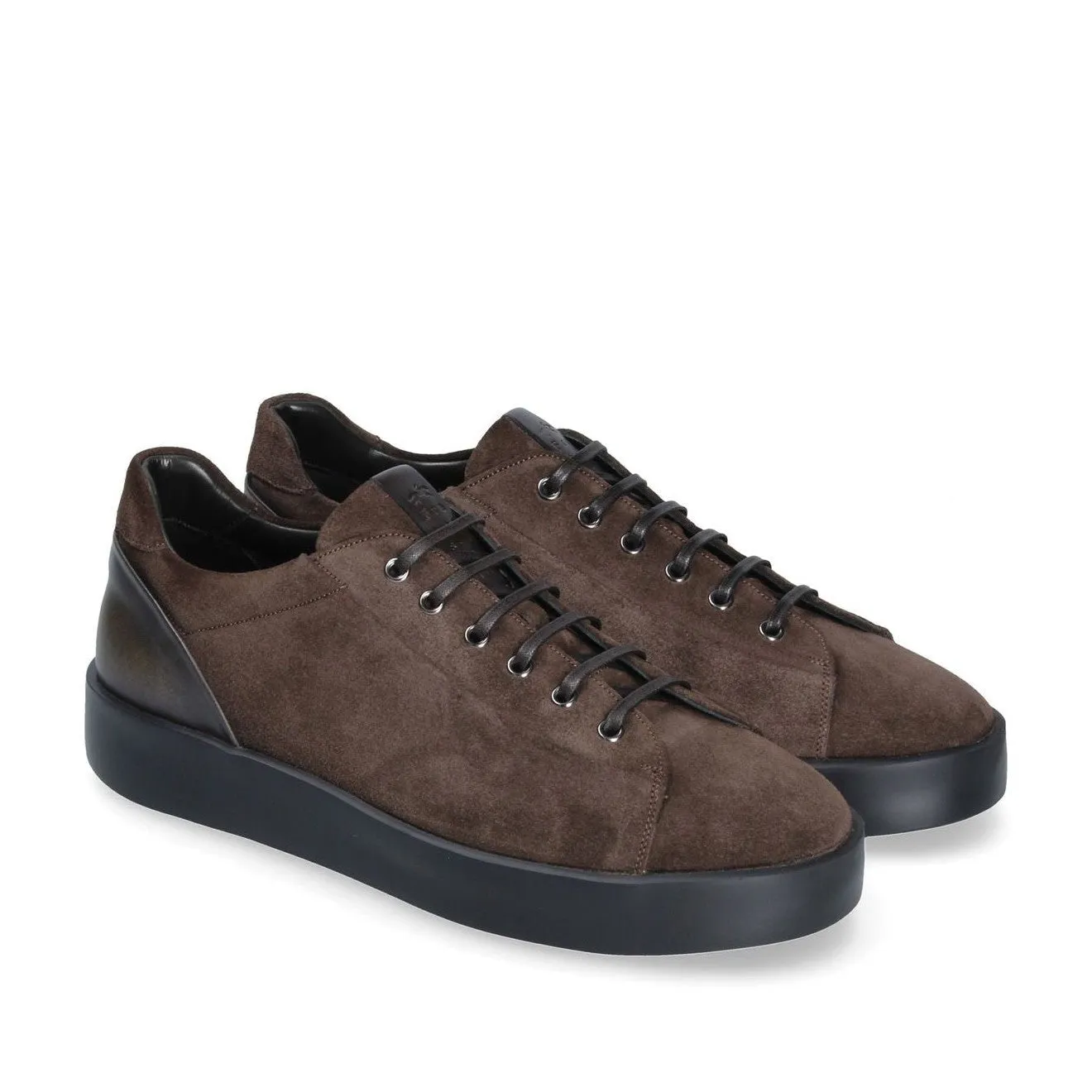 Franceschetti Doriano Men's Shoes Suede Leather Sneakers (FCCT1053)