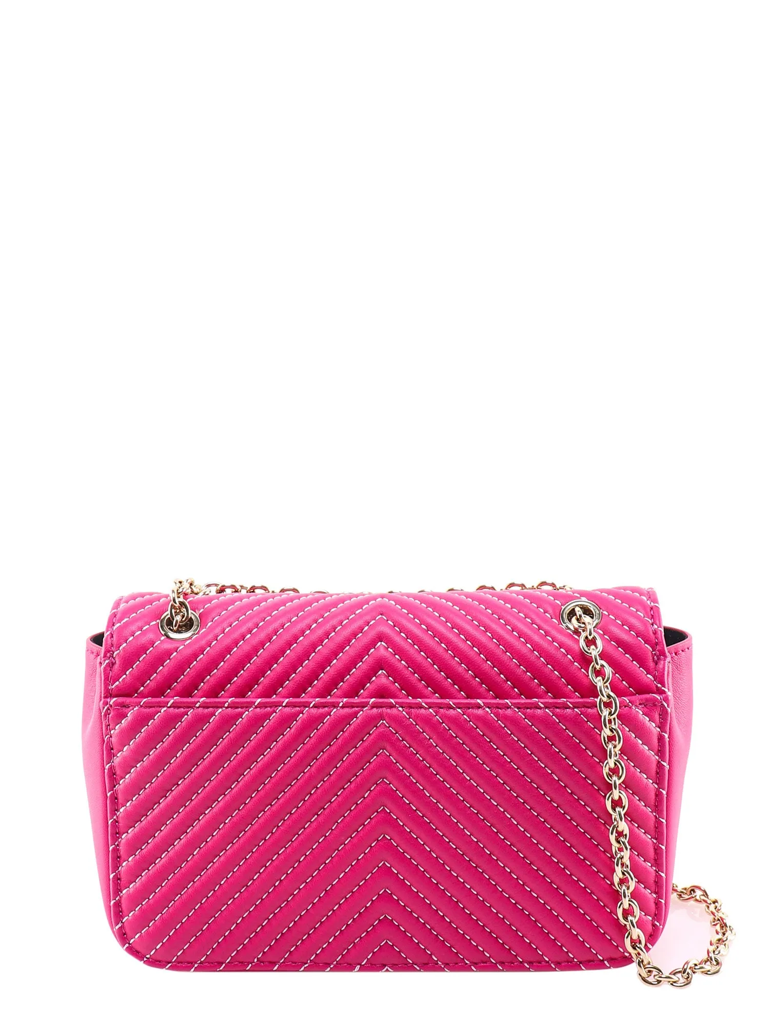 Furla Pop Star Logo Lock Detailed Shoulder Bag