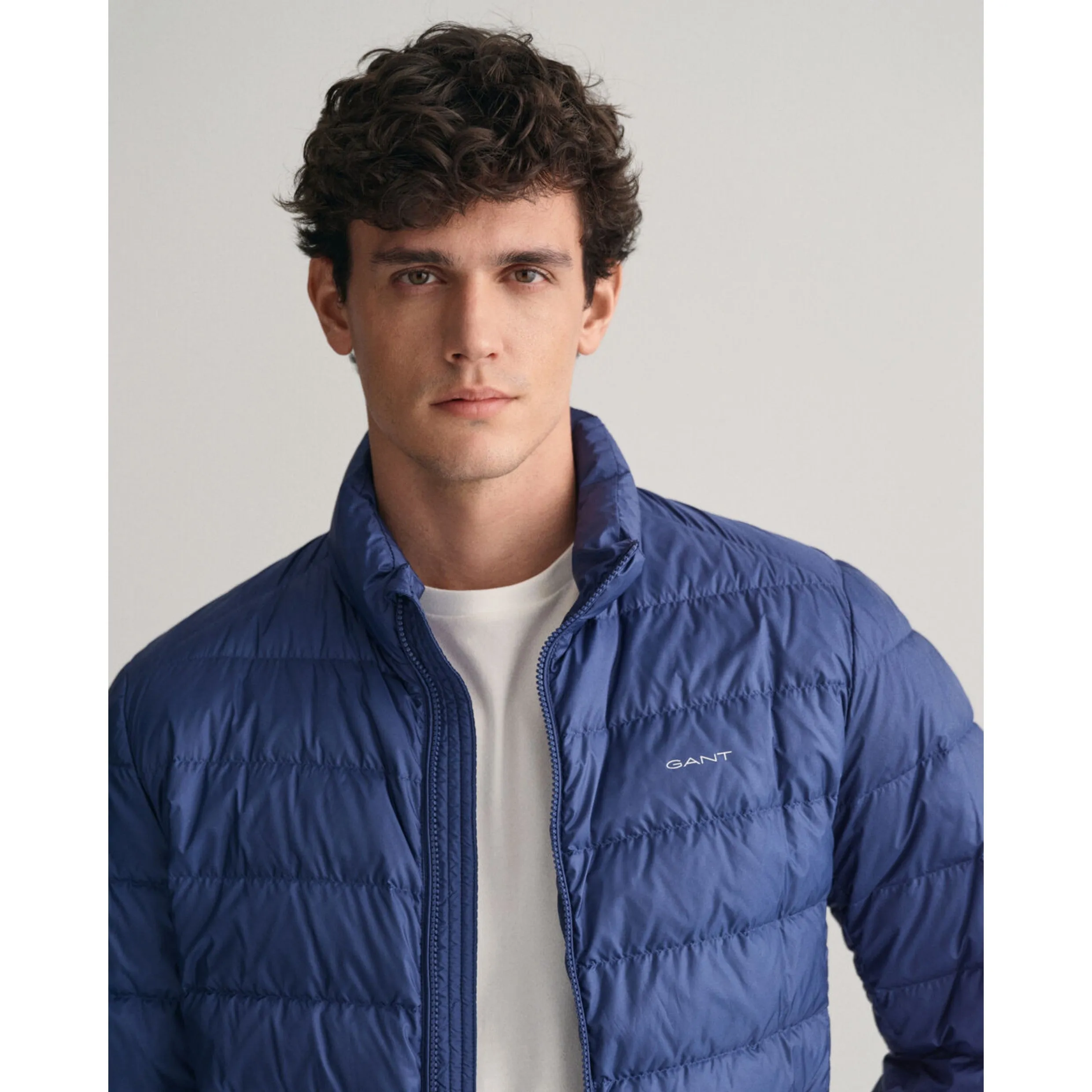 GANT Light Down Jacket 7006298 Blue Mist