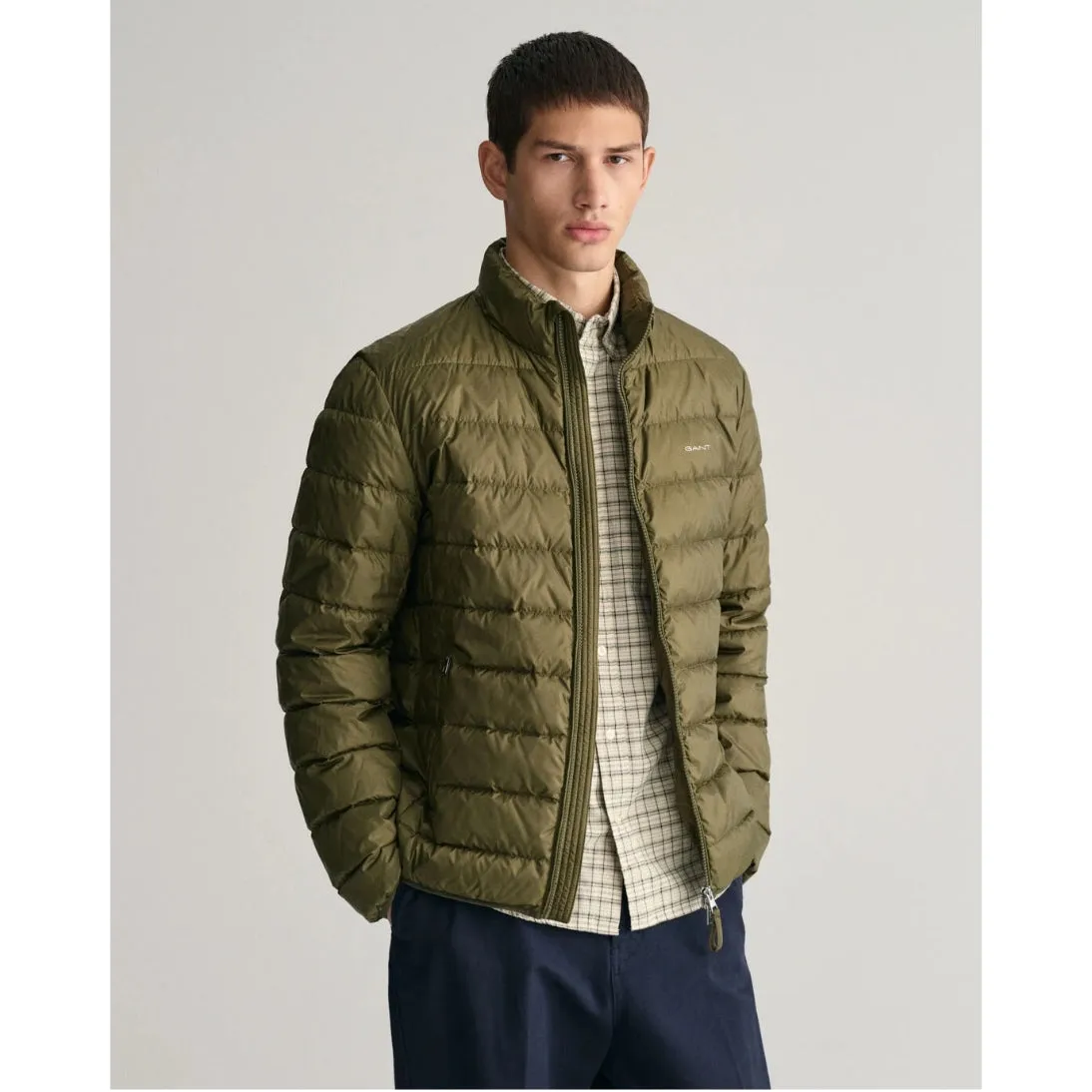 GANT Light Down Jacket Juniper Green 7006298