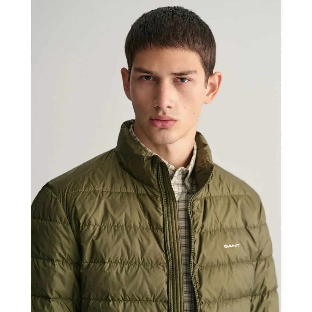 GANT Light Down Jacket Juniper Green 7006298