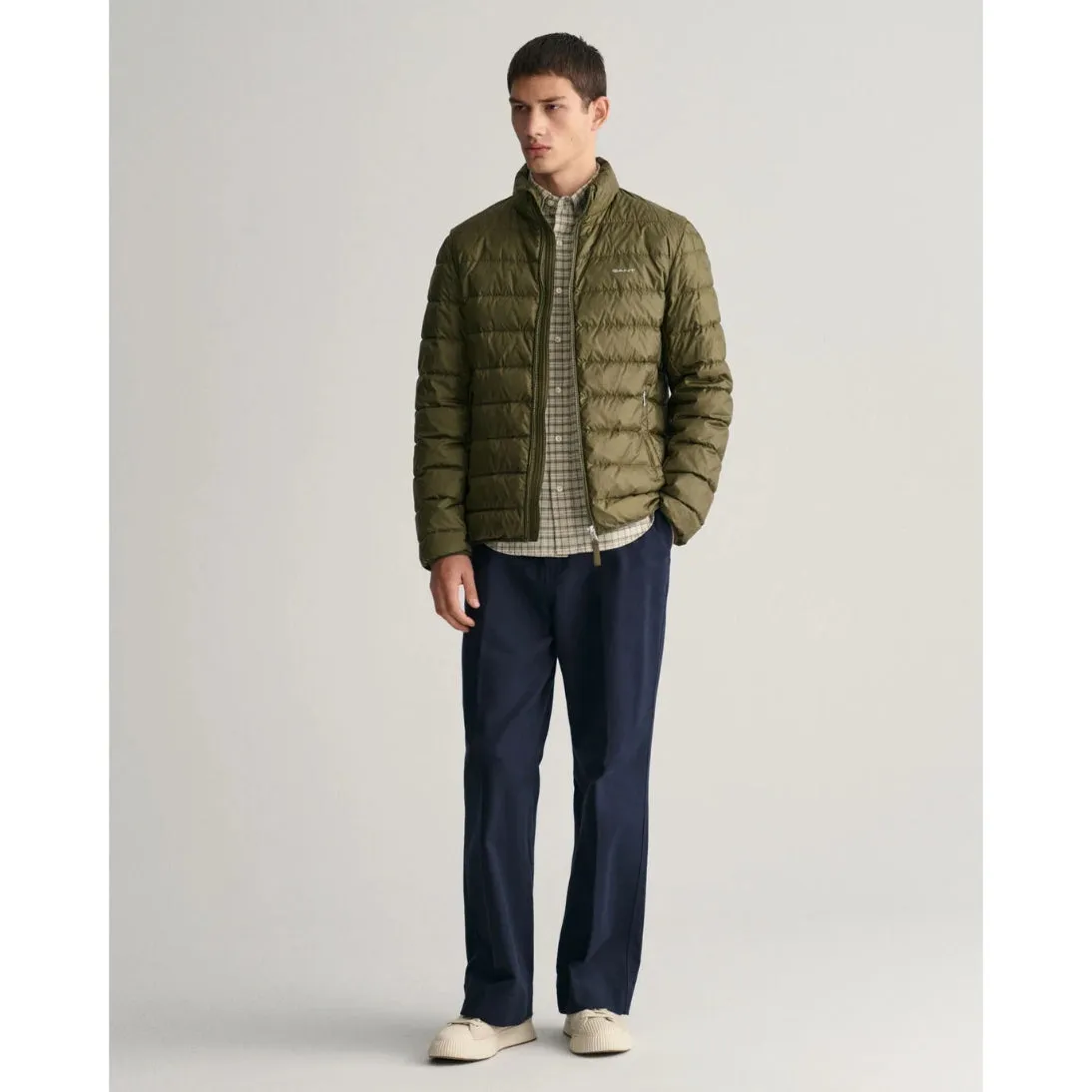 GANT Light Down Jacket Juniper Green 7006298