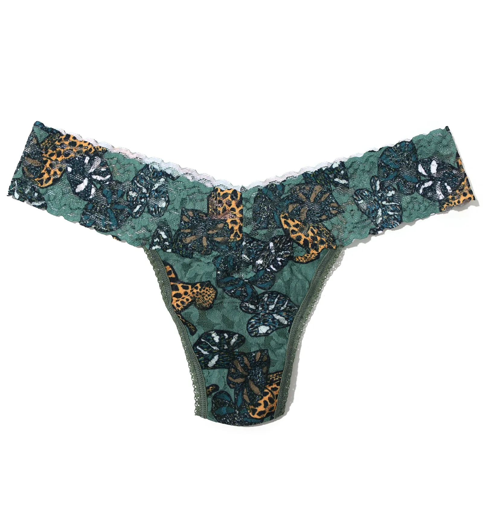 Hanky Panky Signature Lace Printed Low Rise Thong (PR4911P) - Prowling