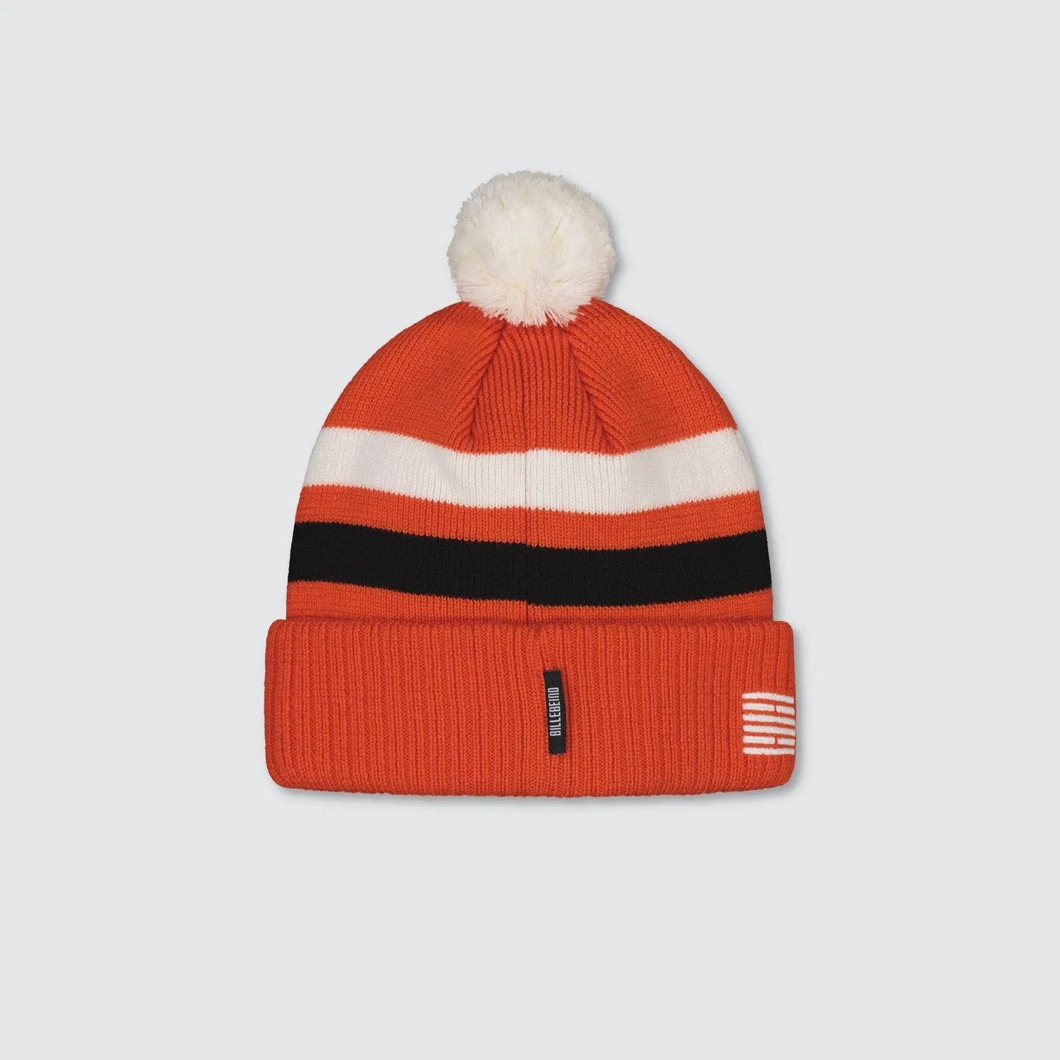 HAT ADLT KNIT POM JERSEY STRIPE FLYERS 24