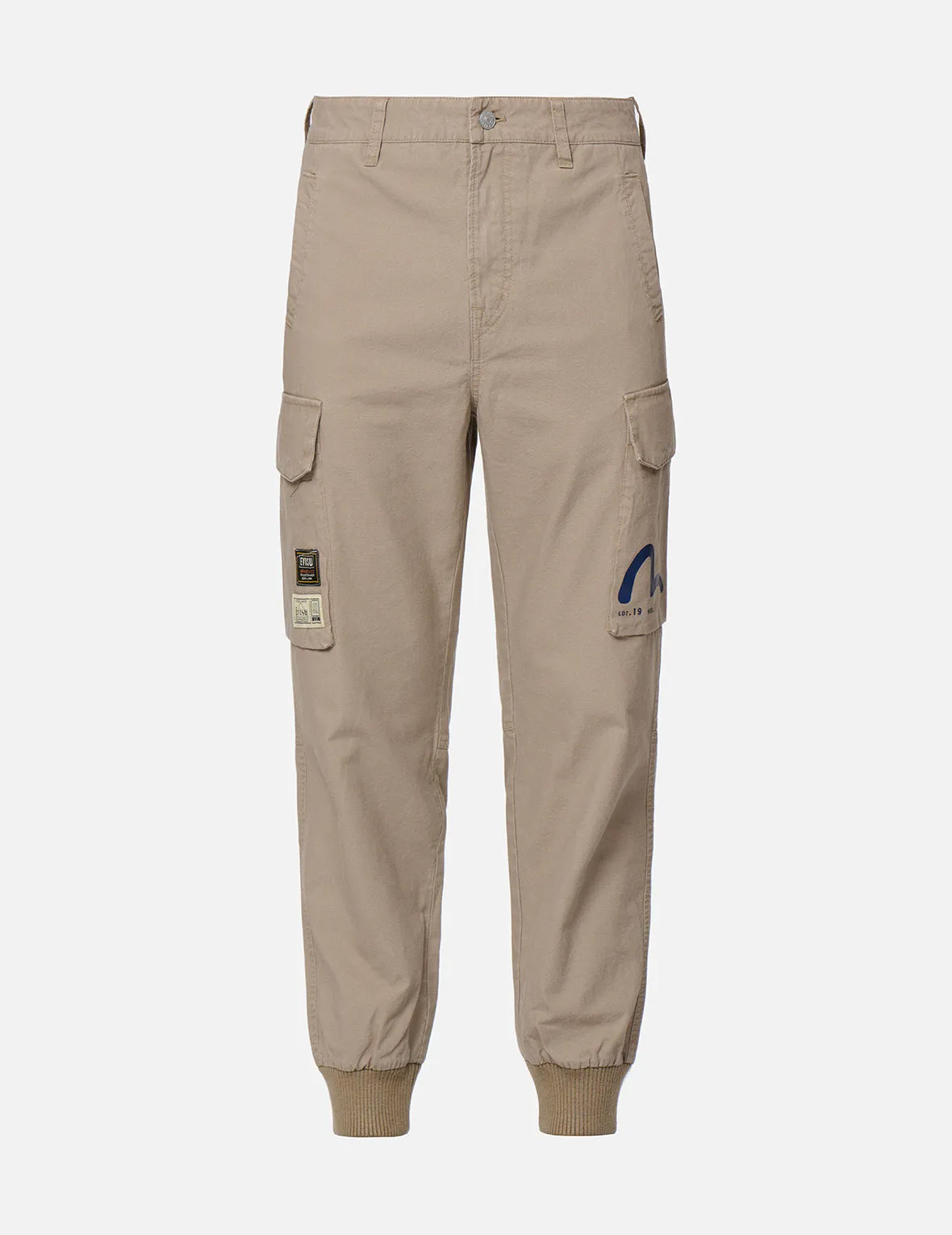 Hide-and-Seek Godhead Print Cargo Jogger Pants