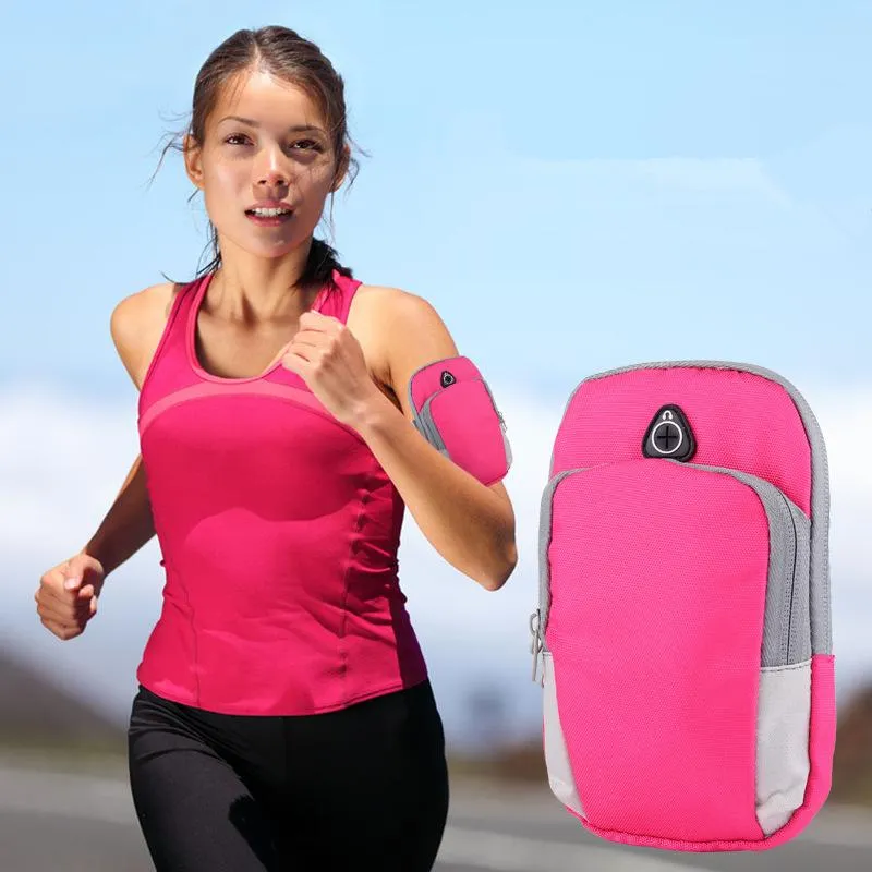 Hot Sale Sports Running Arm Band Holder Bags for Mobile Phones Less 6 Inch