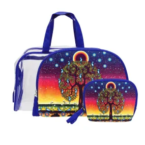 James Jacko Tree of Life Cosmetic Bag Set