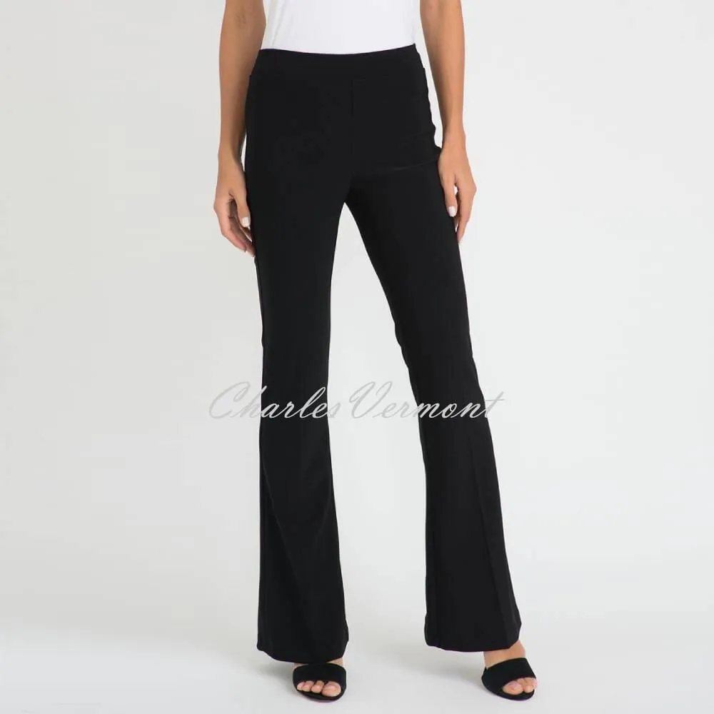 Joseph Ribkoff Flared Leg Trouser - Style 163099 (Black)