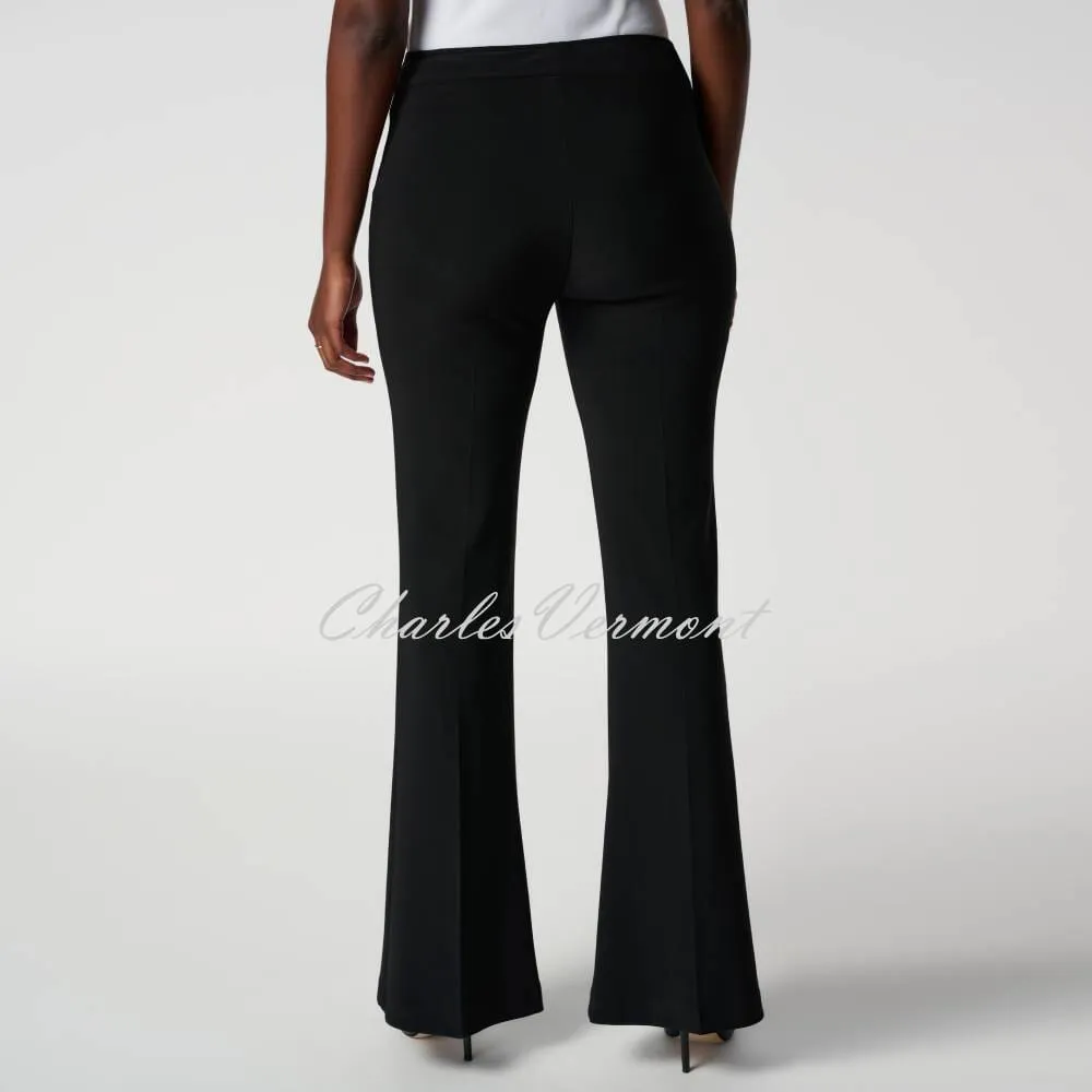 Joseph Ribkoff Flared Leg Trouser - Style 163099 (Black)