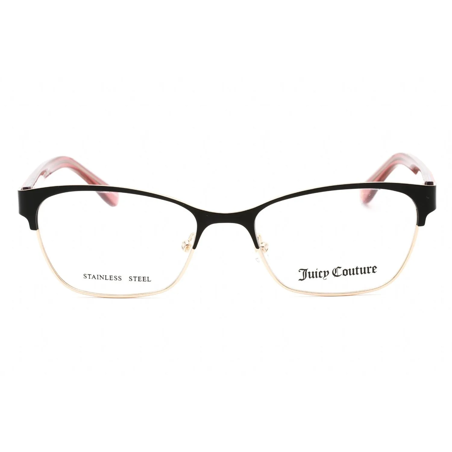 Juicy Couture JU 214 Eyeglasses MATTE BLACK / Clear demo lens