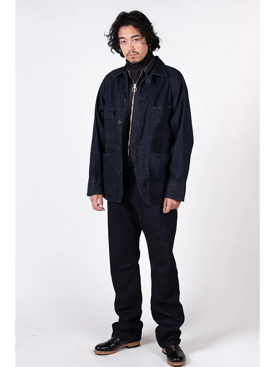 Kapital 14oz Denim 5P Monkey CISCO (Black Thread ver_) Pants