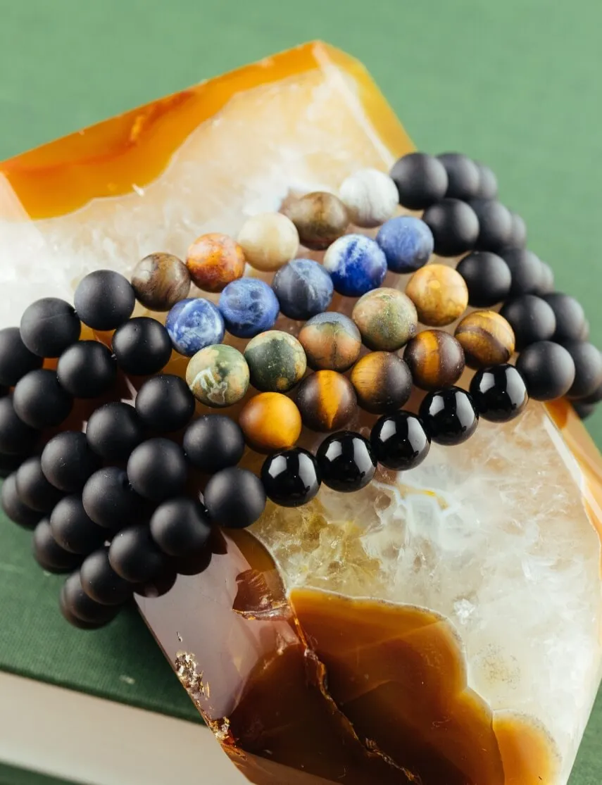 Laguna Agate Men's Bracelet for Steady