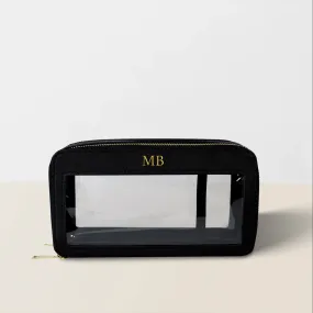 Make Me Blush Cosmetics Case in Black