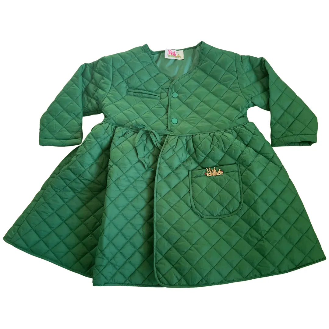 Million Dollar Baby Quilted Overcoat