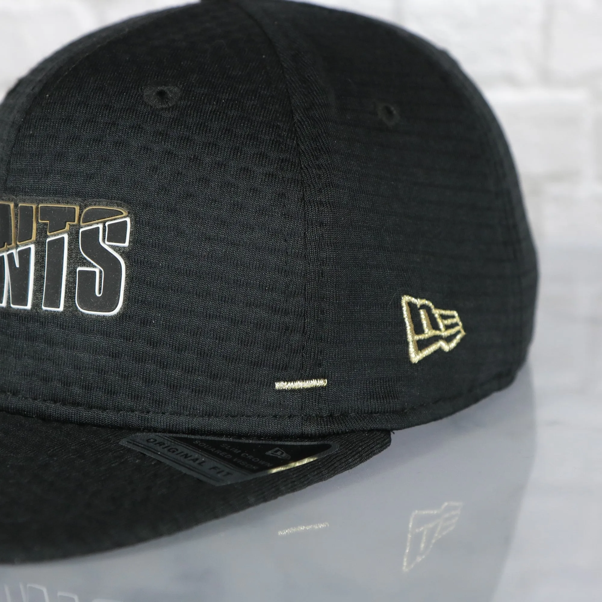 New Orleans Saints 2020 Draft Logo Outline | Black Snapback Hat