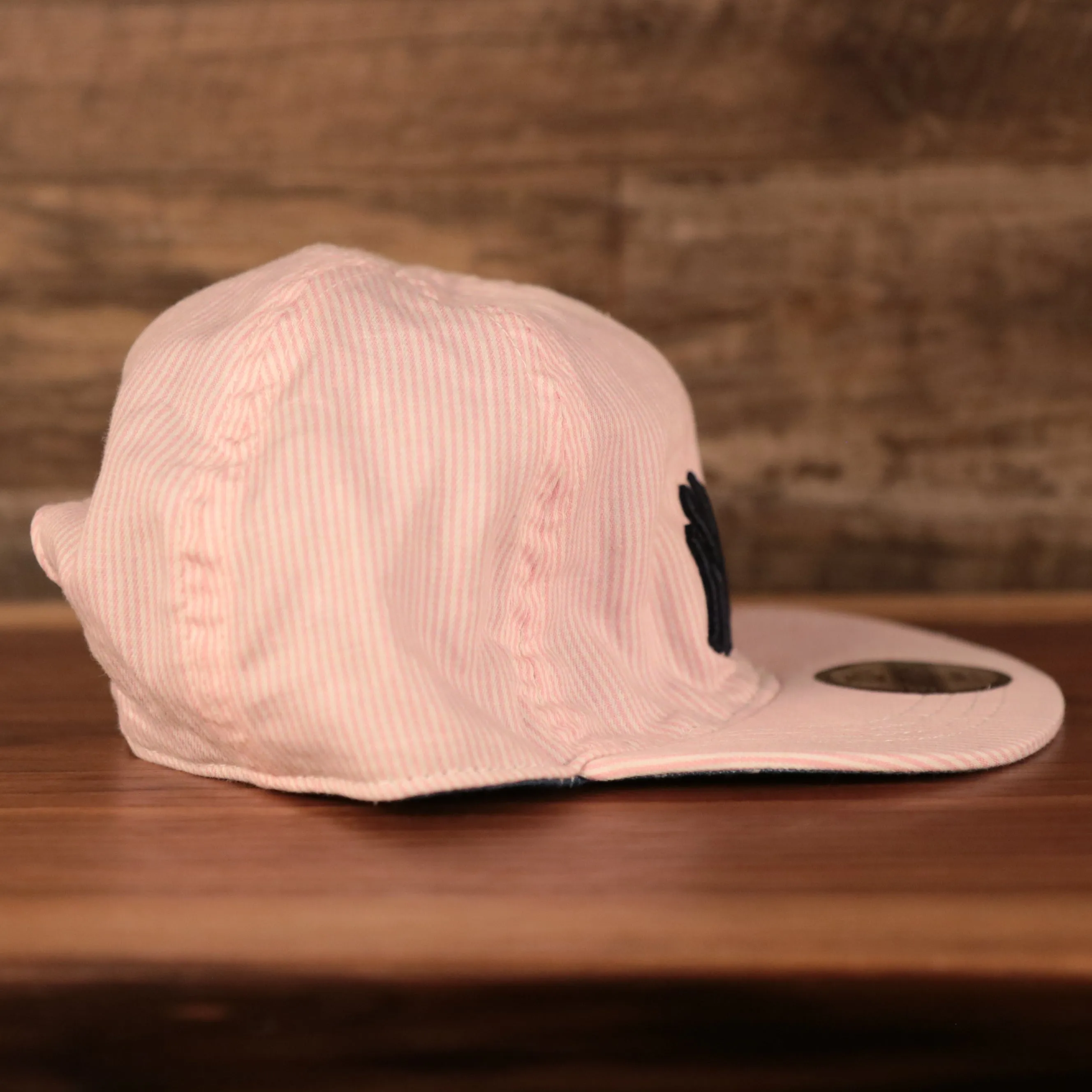 New York Yankees Reversible Navy & Pink Infant 9Twenty Dad Hat